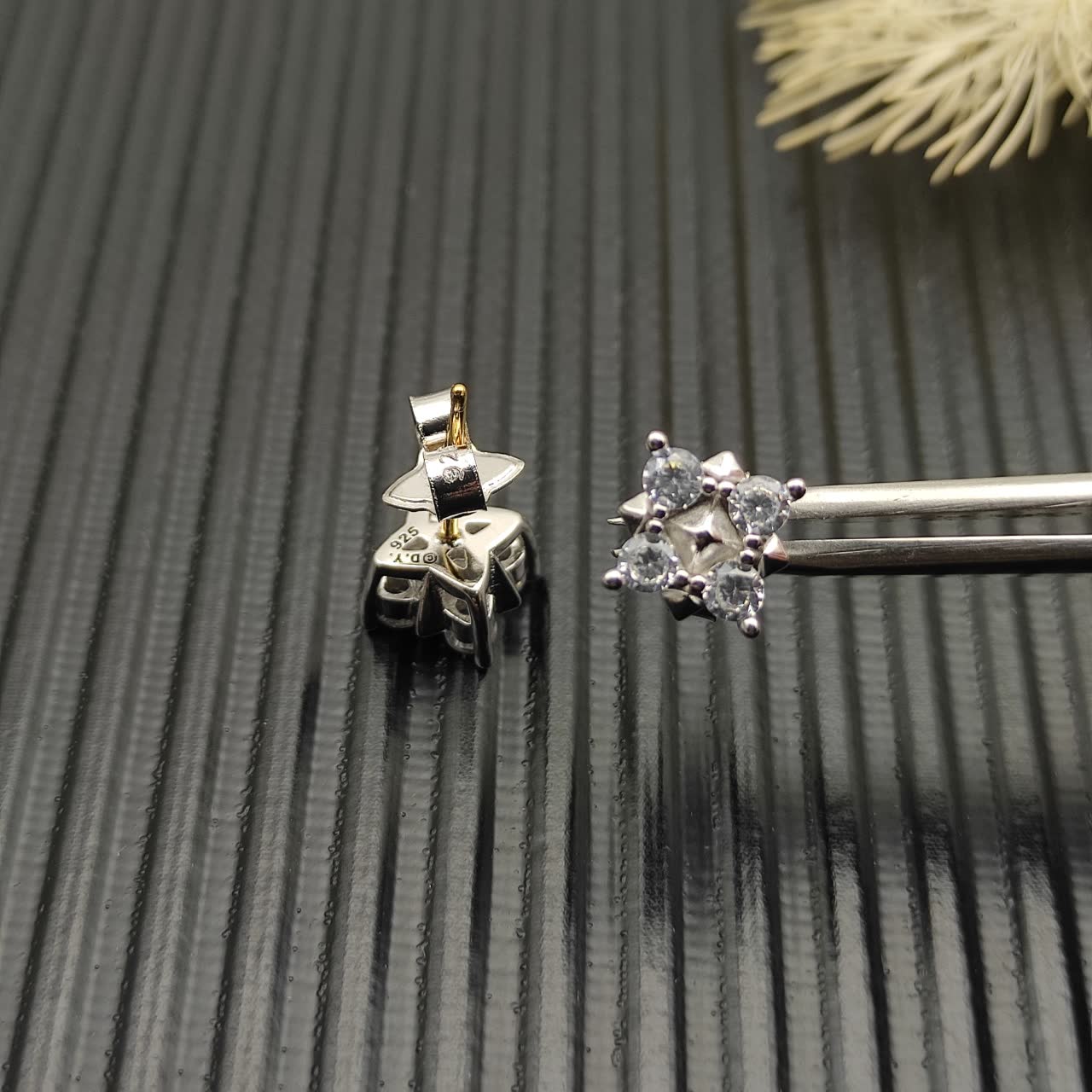 David Yurman Square Earrings